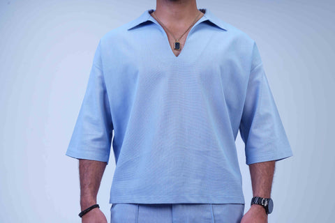 SOLSTICE LOUNGE SET - BABY BLUE